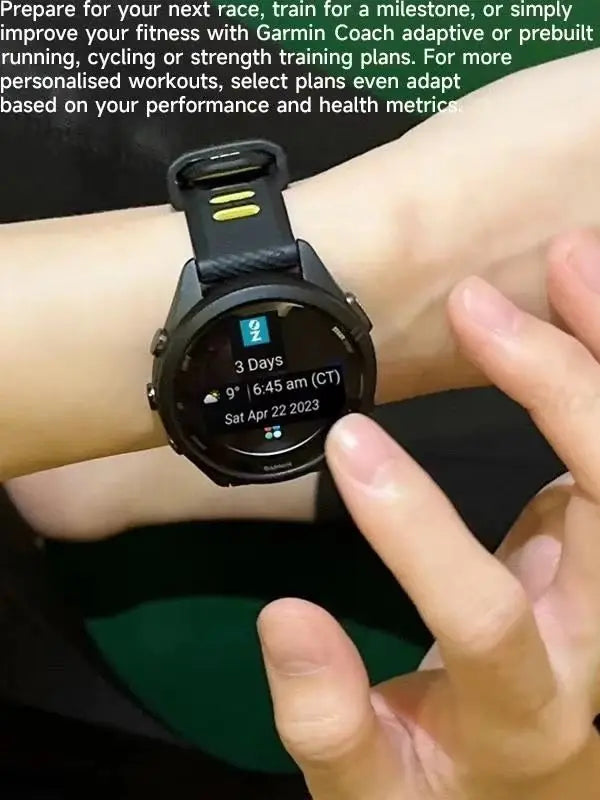 Garmin Forerunner 265 GPS Running Smartwatch Advanced Training Heart Rate