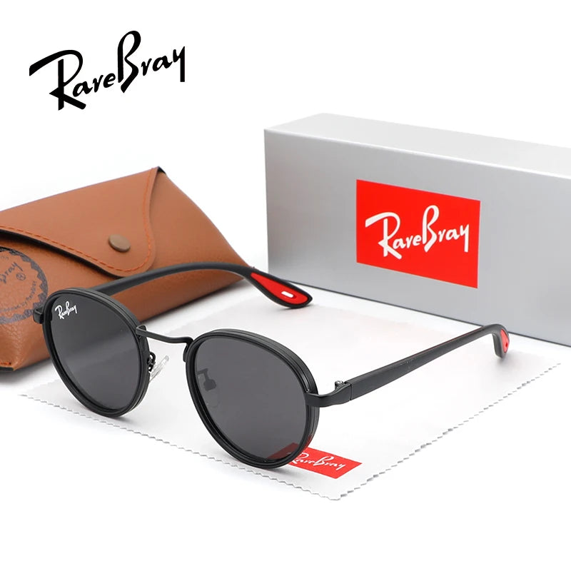 RareBray Classic Round Frame Sunglasses UV400 Polarized Fashion Glasses High Quality Men/Women Driving Leisure Eyewear