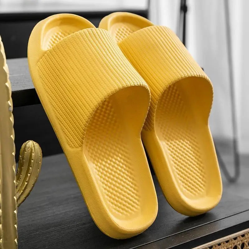 KSJXMY Platform Slippers Women EVA Non-Slip Indoor Slides
