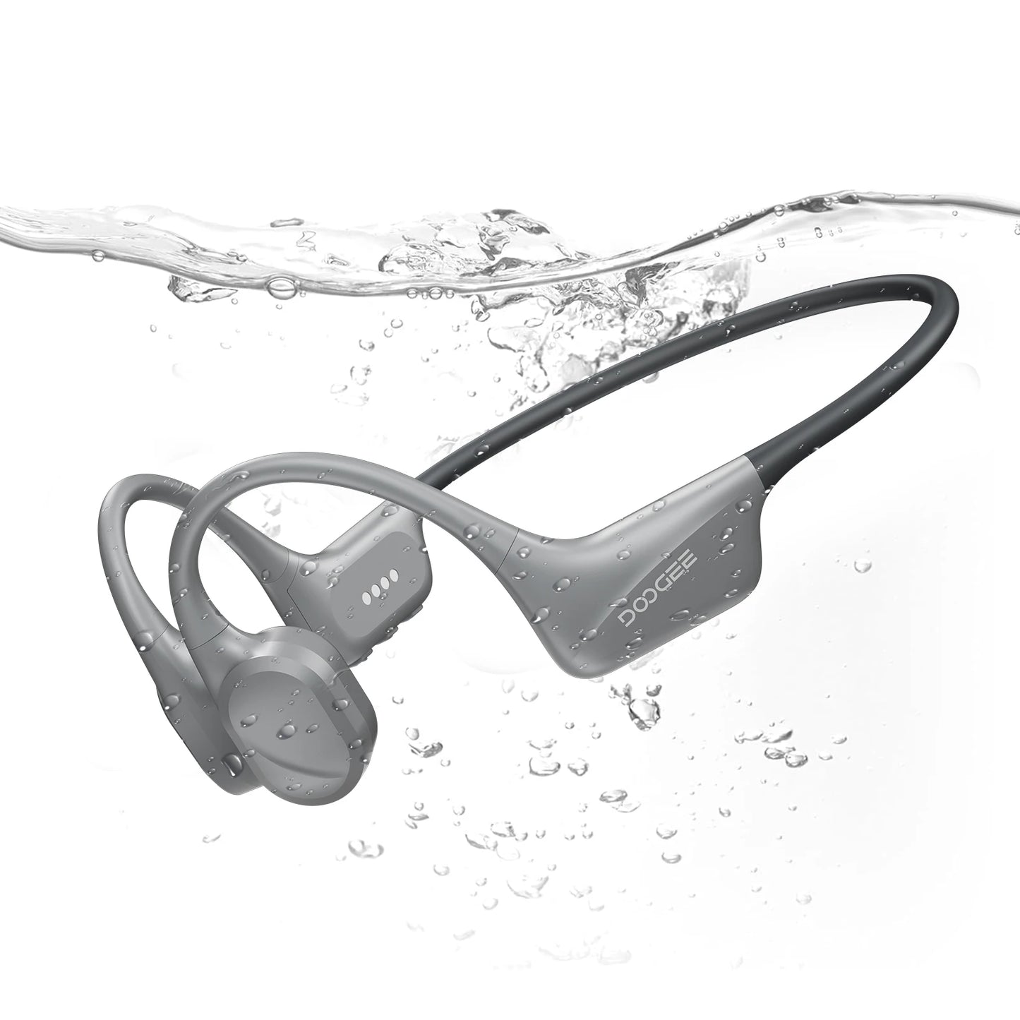 DOOGEE BoneBeat Swim Ear Hook Earphones Dual Modes BoneConduction Waterproof