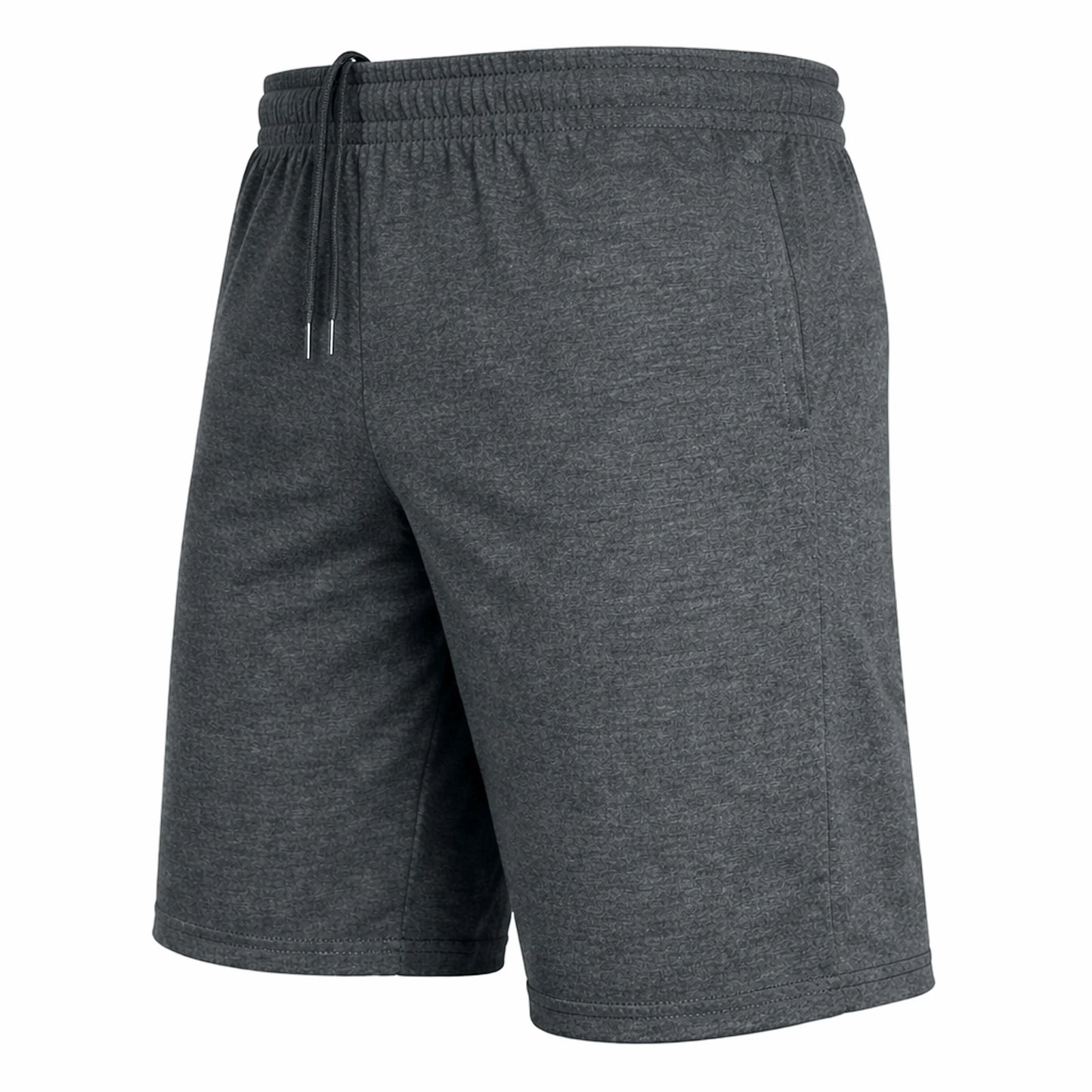 Men's Cotton Blend Lounge Shorts, Casual Comfort For Summer