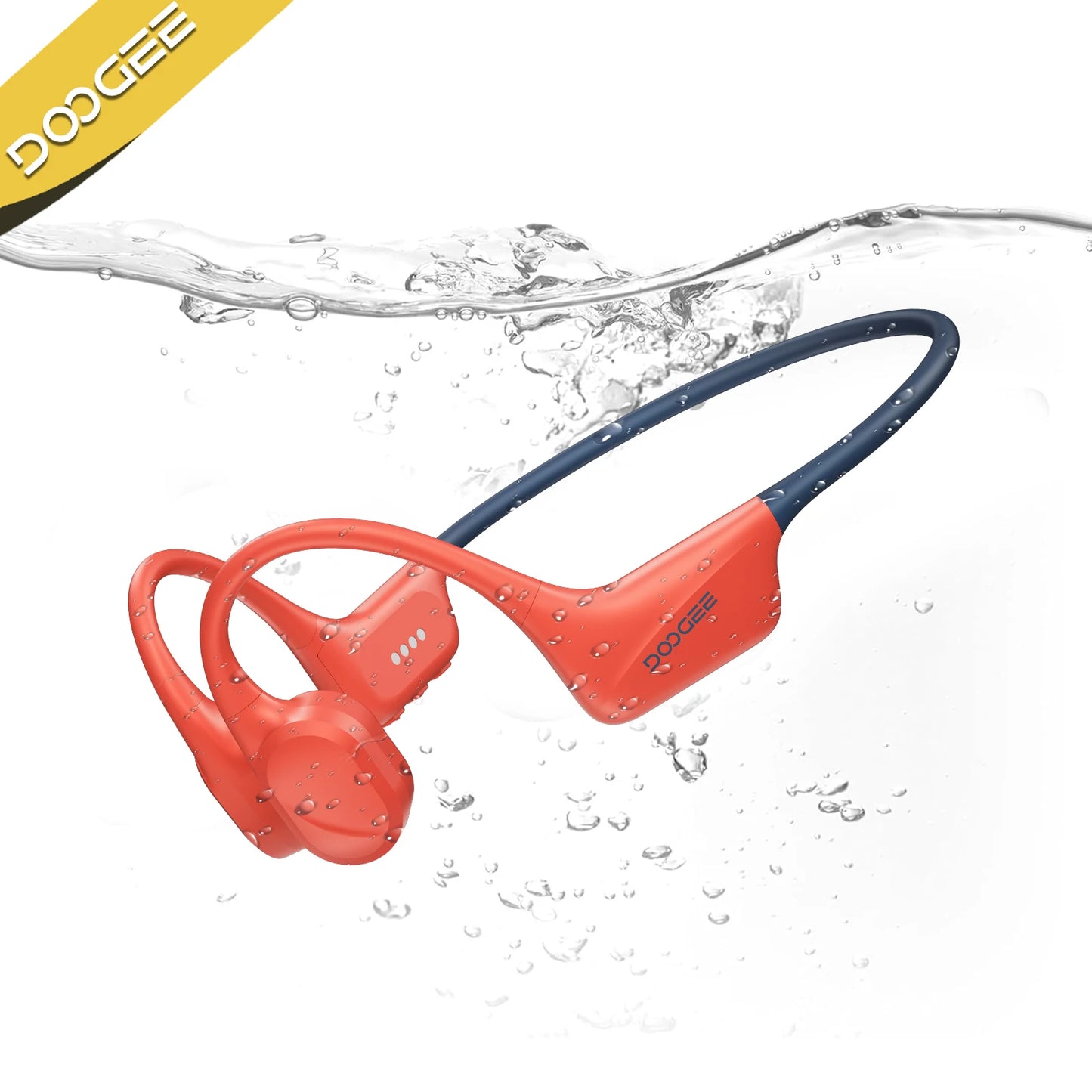 DOOGEE BoneBeat Swim Ear Hook Earphones Dual Modes BoneConduction Waterproof