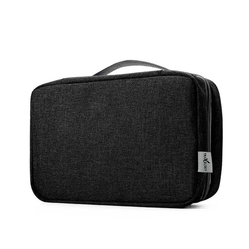 Waterproof Nylon Travel Organizer Bag Unisex Women Cosmetic Bag Hanging Travel Makeup Bags Washing Toiletry Kits Storage Bags