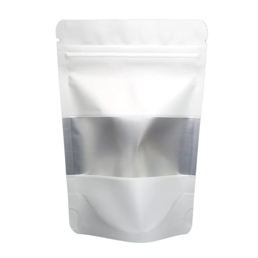 Reclosable Zip Lock Bags Kitchen Organizer Bags Stand Up Biscuits Pouches Eco Aluminum Foil Mylar Plastic Bags With Clear Window