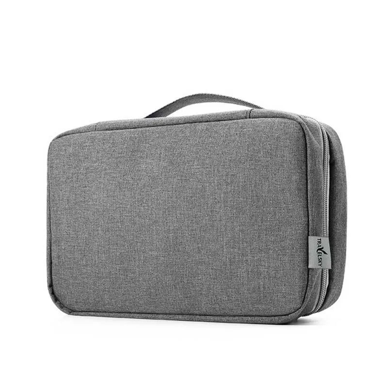 Waterproof Nylon Travel Organizer Bag Unisex Women Cosmetic Bag Hanging Travel Makeup Bags Washing Toiletry Kits Storage Bags