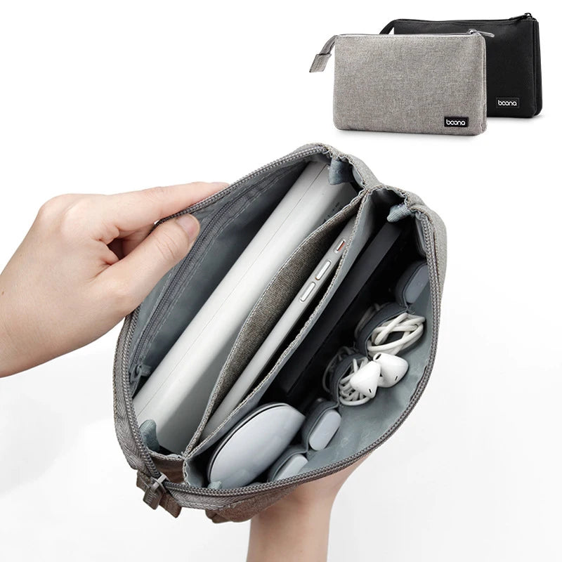 Oxford Cable Storage Bag Travel Electronics Organizer Gadget Bag Multi-Function For Power Bank iphone Earphone Wire USB Charger