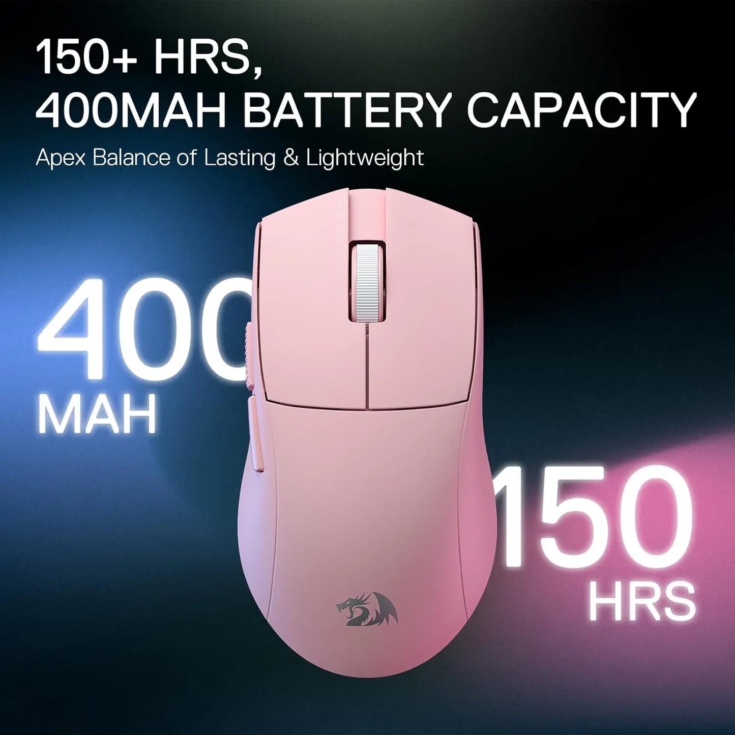 Redragon M916 PRO Wireless Gaming Mouse 26K DPI Ultra Lightweight