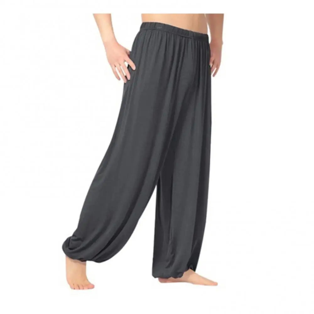 Men Pants Casual Baggy Yoga Harem Pants Summer Loose Breathable Casual Baggy Trousers Joggers Sweatpants men clothing
