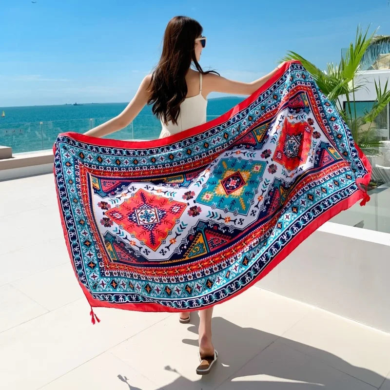 Scoiry 23 Styles Beach Cover Ups Pareo Sarong Wrap Swimsuit