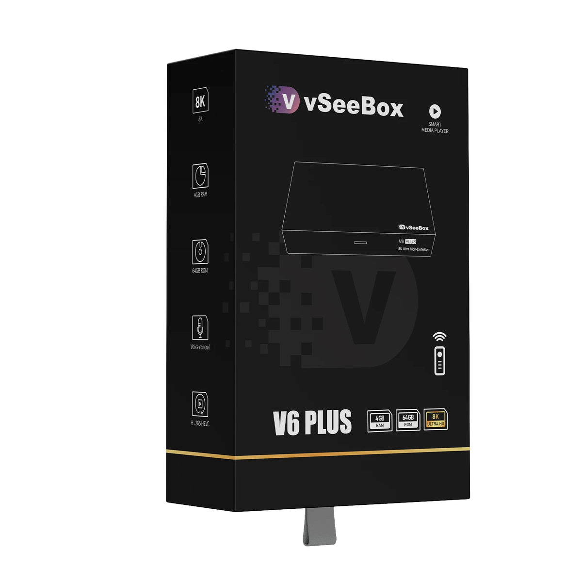 VseeCzydore V6 Plus Android TV Box With 8K Voice Control