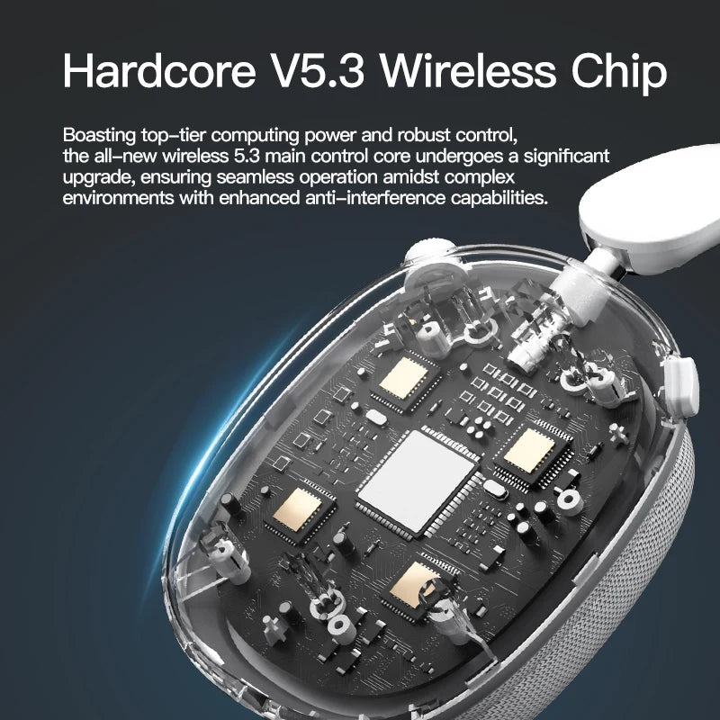 Wireless Bluetooth Over-Ear Headphones Hi-Res Audio Foldable