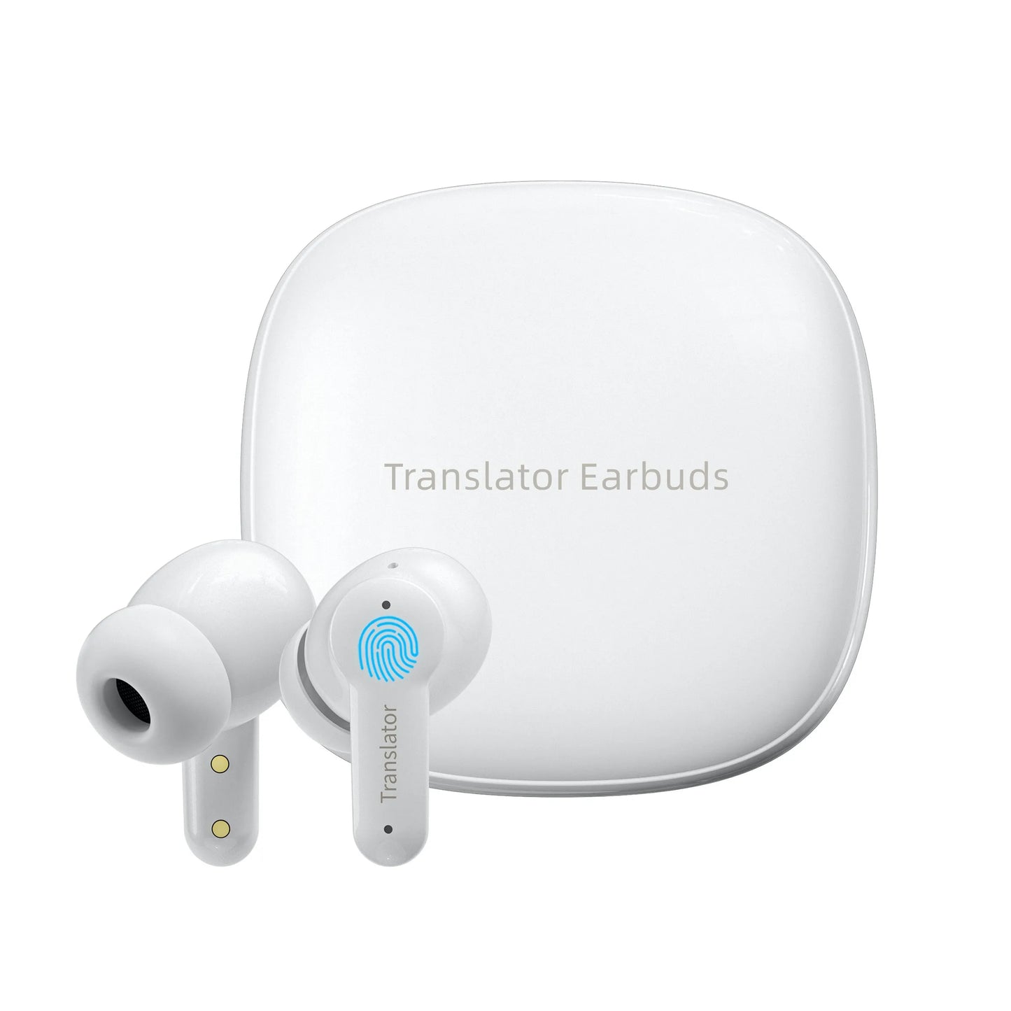Wooask M3 Translator Earbuds,Two-Way Real Time Translator Headphones,Voice Translator Device,144 Languages with 11 Offline Packs