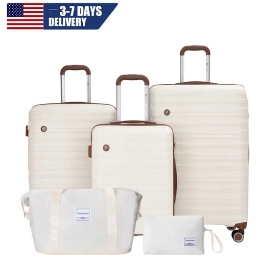 Travelhouse Luggage Sets With Spinner Wheels And TSA Lock Hardcase