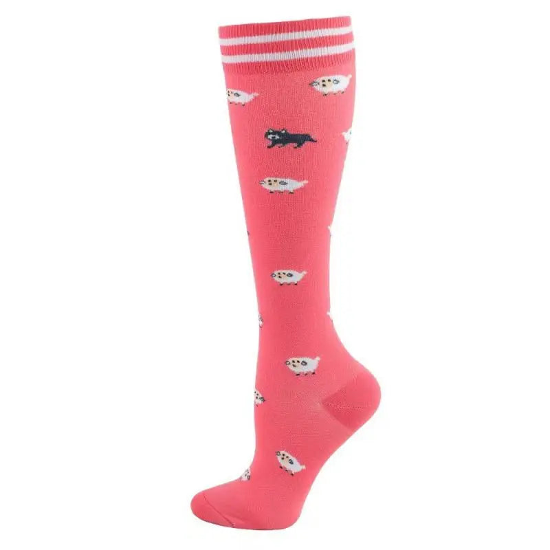 Unisex Breathable Compression Socks for Running and Everyday Wear
