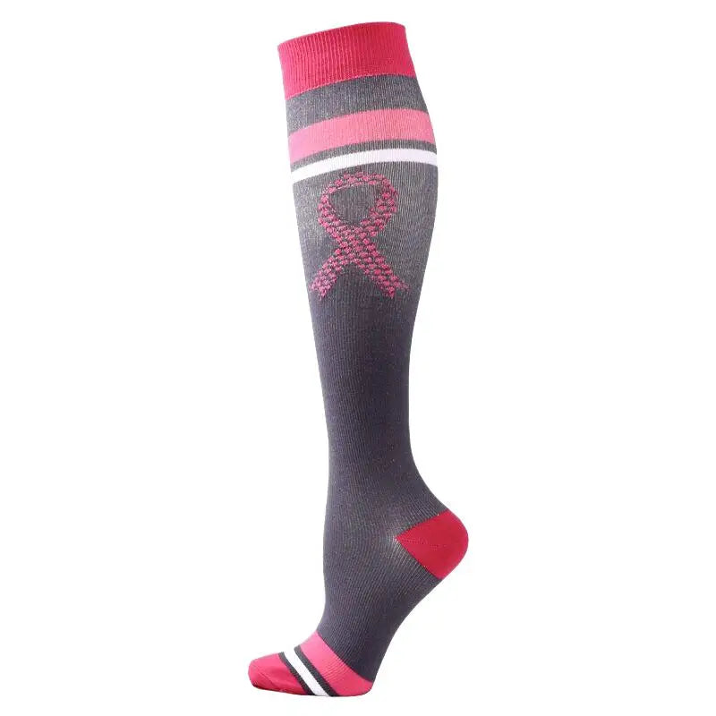 Unisex Breathable Compression Socks for Running and Everyday Wear