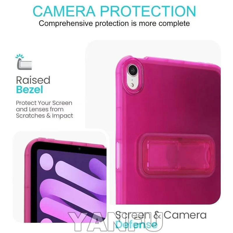 For Samsung Galaxy Tab A11 A9 plus 11 + 8.7 A8 10.5 Tablet Cover Samsung galaxy Tab A7 lite 8.7" Soft Silicon Stand Case Shell