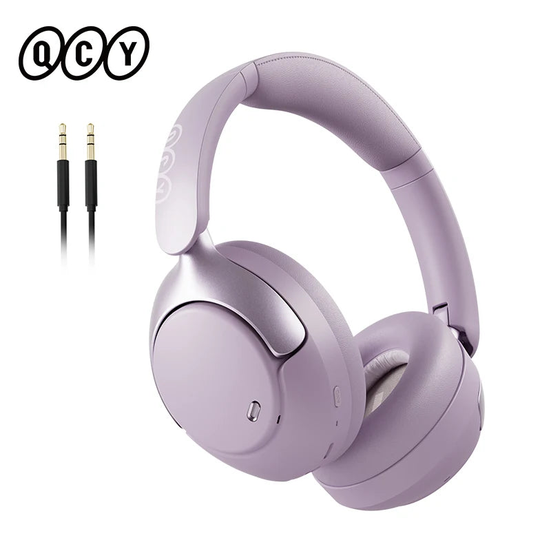 QCY H3 Pro Adaptive Noise Cancelling Wireless Over Ear Headphones