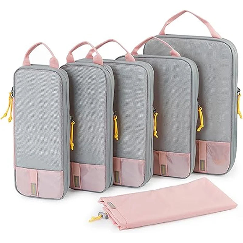 BAGSMART Compression Packing Cubes for Travel and Luggage Organization