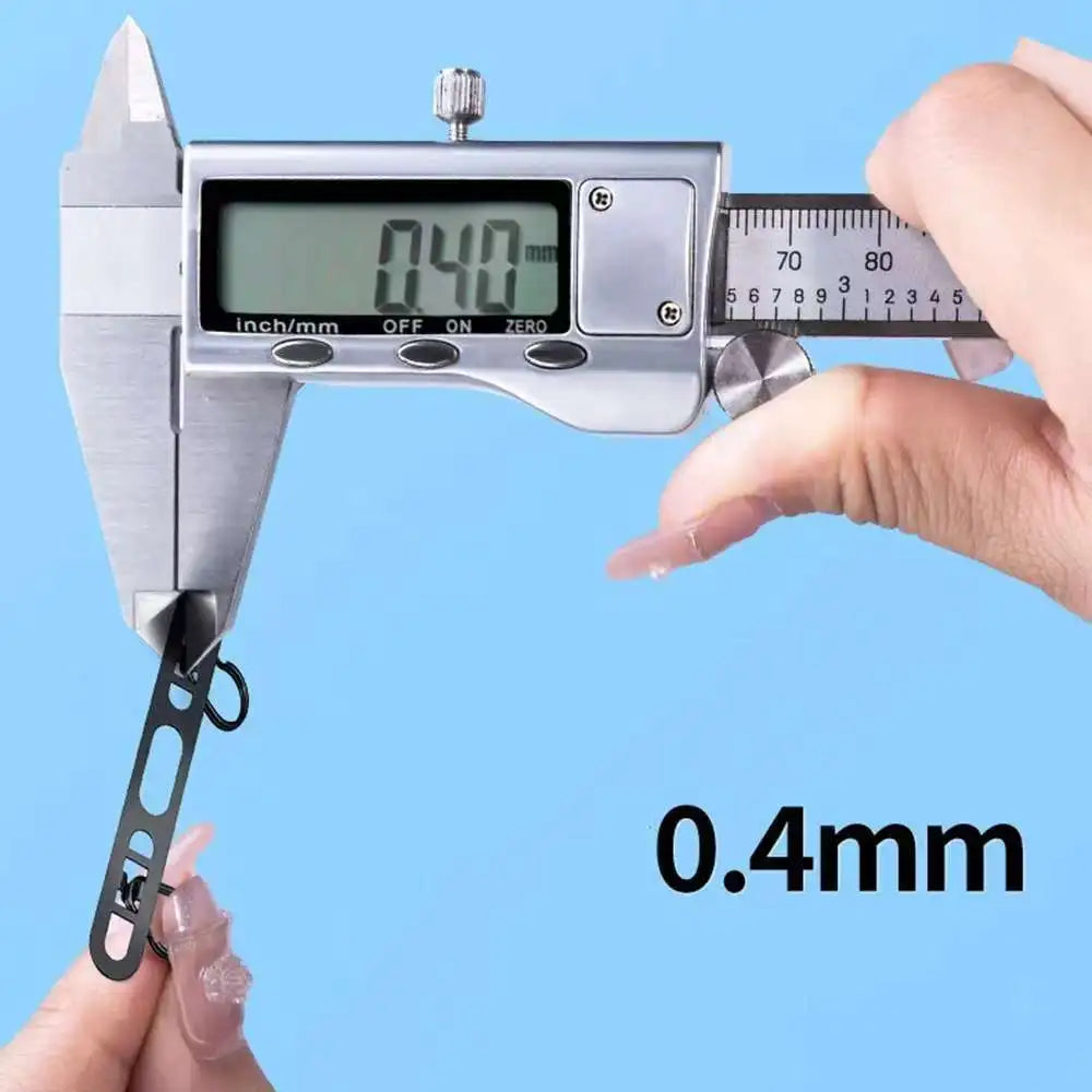 1pcs Stainless Steel Mobile Phone Lanyard Patch Side Hanging Clip Double Buckle Phone Straps Gasket Metal Connect Piece for
