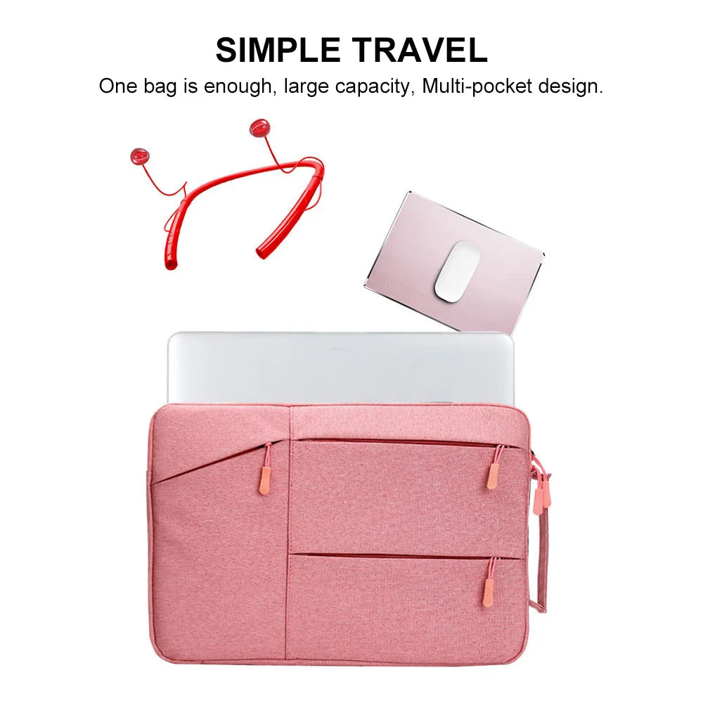Laptop Notebook Case Tablet Sleeve Cover Bag 12 13 14 15 16 inch For Matebook Air Pro 15.4 15.6 for Xiaomi Huawei HP Dell