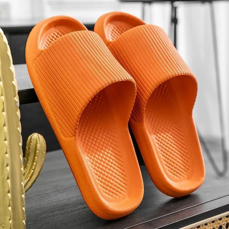 KSJXMY Platform Slippers Women EVA Non-Slip Indoor Slides
