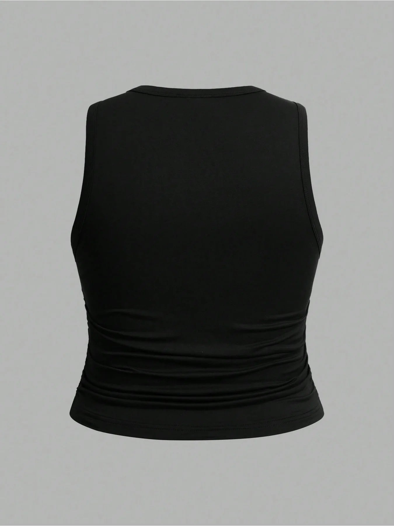3PC Leopard Print Cherry Print Round Neck Sleeveless Vest, Sweet and Cool Style Slim Fit Short and Plus Size Vest Top