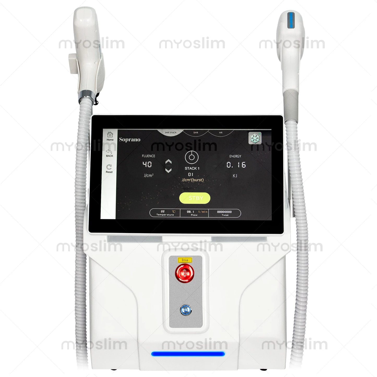 Myoslim 5000W FAC 4 Wavelength 755 808 940 1064Nm 2 In 1 Diode Lase Picosecond Hair Removal Tattoo Removal Beauty Equipment