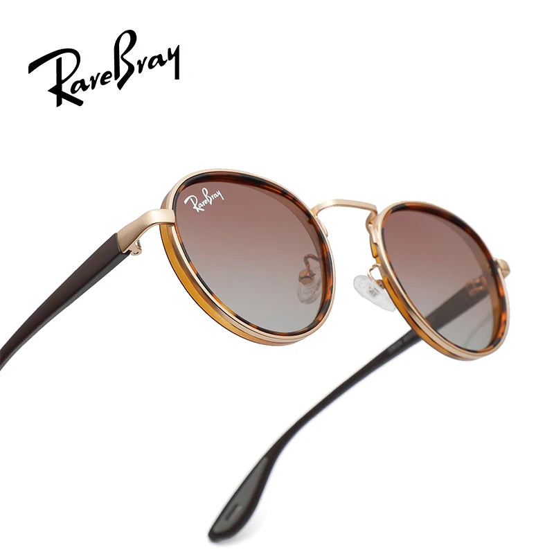 RareBray Classic Round Frame Sunglasses UV400 Polarized Fashion Glasses High Quality Men/Women Driving Leisure Eyewear