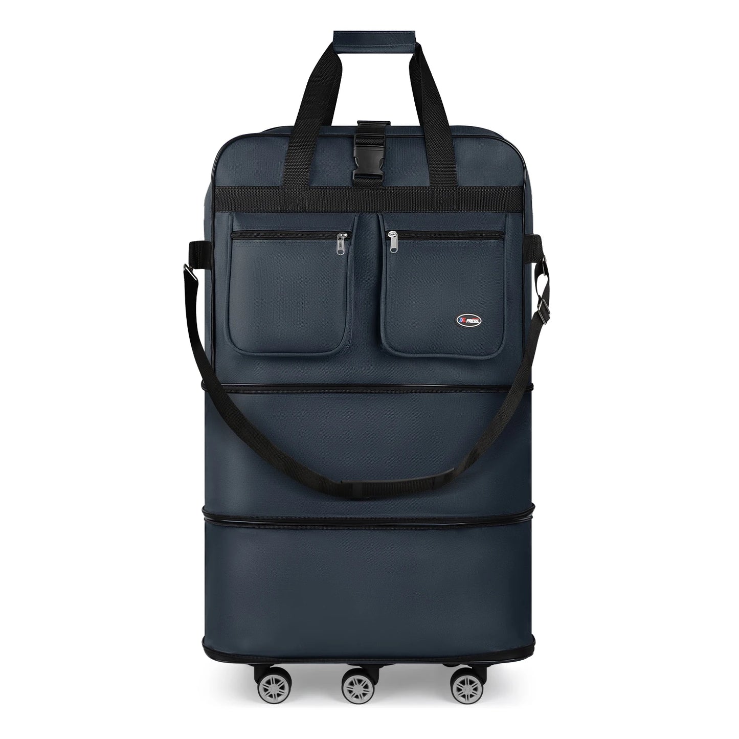 30/36/40 Inch Foldable Expandable Suitcase Bag Water-resistant Large Capacity Rolling Travel Luggage Bag For Moving Storage