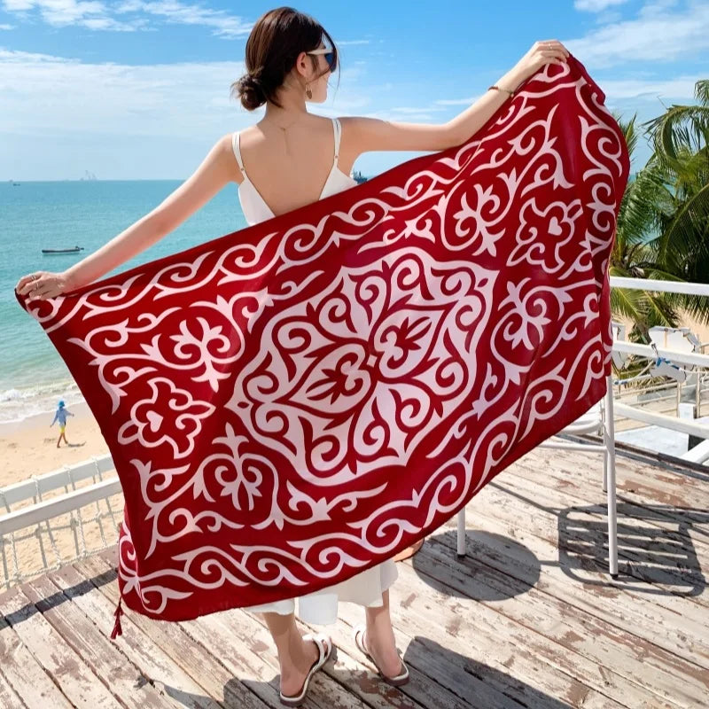 Scoiry 23 Styles Beach Cover Ups Pareo Sarong Wrap Swimsuit