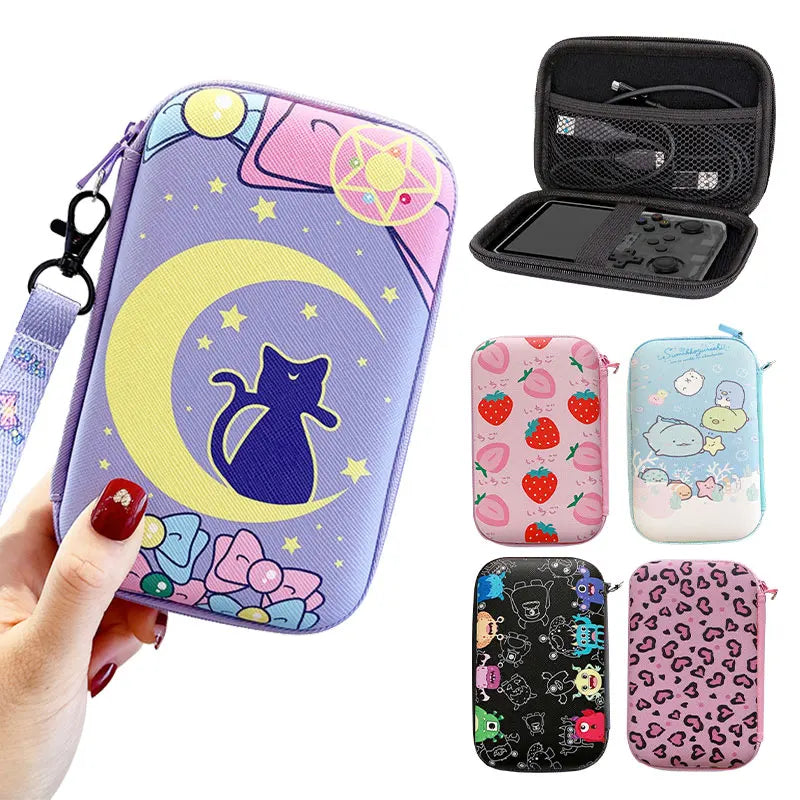 Aefunda Game Console Protective Travel Bag For R36s Rg35xx Pouch