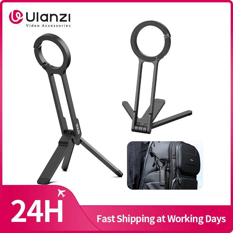 Ulanzi MA30 Carabiner Mounted Phone Tripod For iPhone Pro Max
