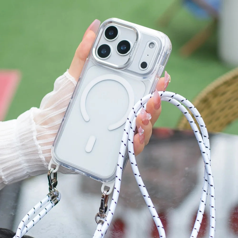 MagSafe Necklace Strap For Clear Case Phone Lanyard