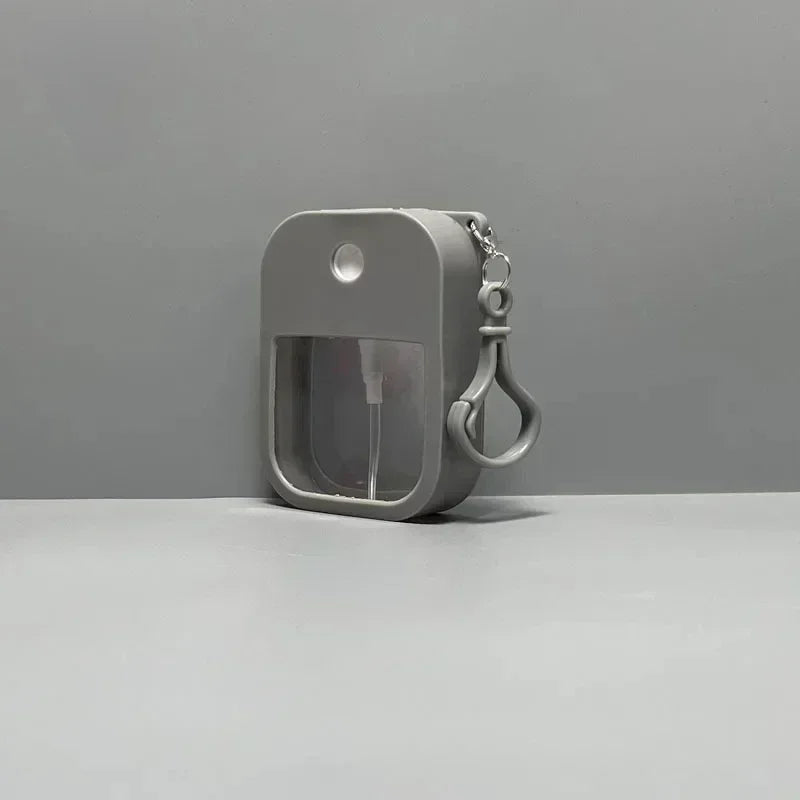 38ml Spray Small Sanitizing Spray Scented Vegan Hand Sanitizer  with Keychain Perfume Alcohol Water Spray Bottle Travel