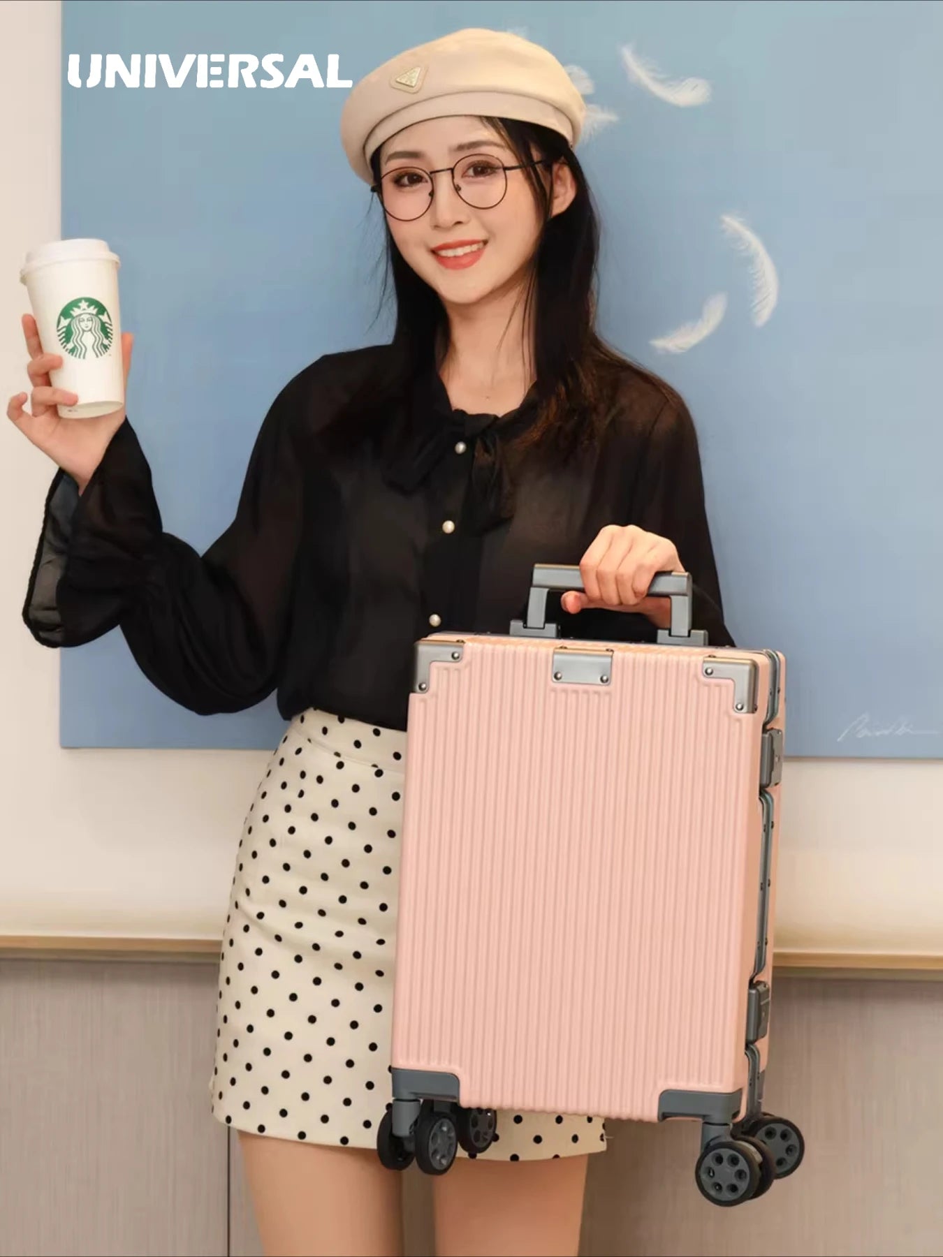 Aviation Portable Boarding Case Luggage For Travel