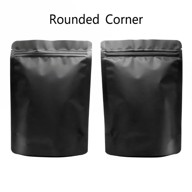 VoluPack 100 Stand Up Mylar Bags Resealable Aluminum Pouches