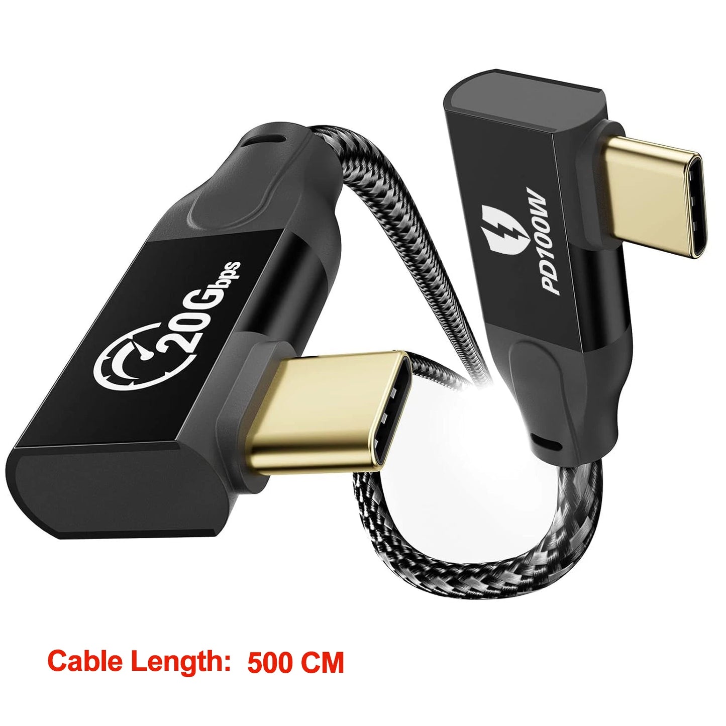 iDsonix USB C Extension Cable Nylon Braided USB C Extender Support 4k@60Hz/100W Fast Charging Type C 3.2 Gen2*2 Extension Cable
