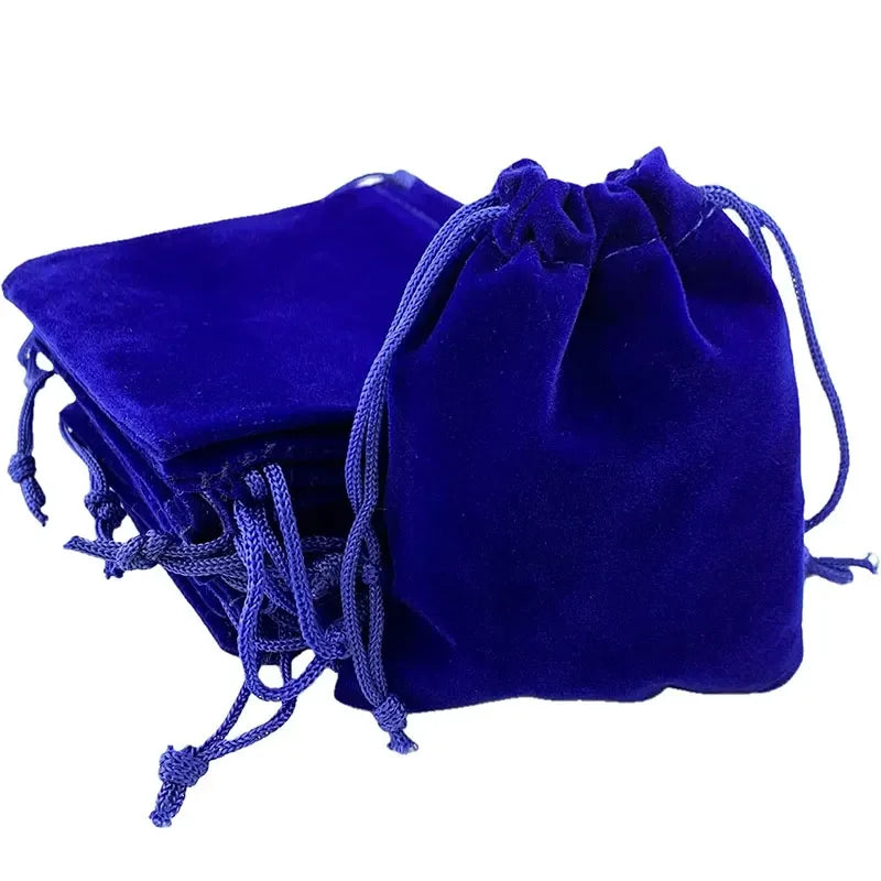 5/10Pcs Velvet Drawstring Bags Cloth Gift Bag Velvet Storage Pouch Velour Favors For Jewelry Wedding Party Candy Bag 5x7-15x20cm