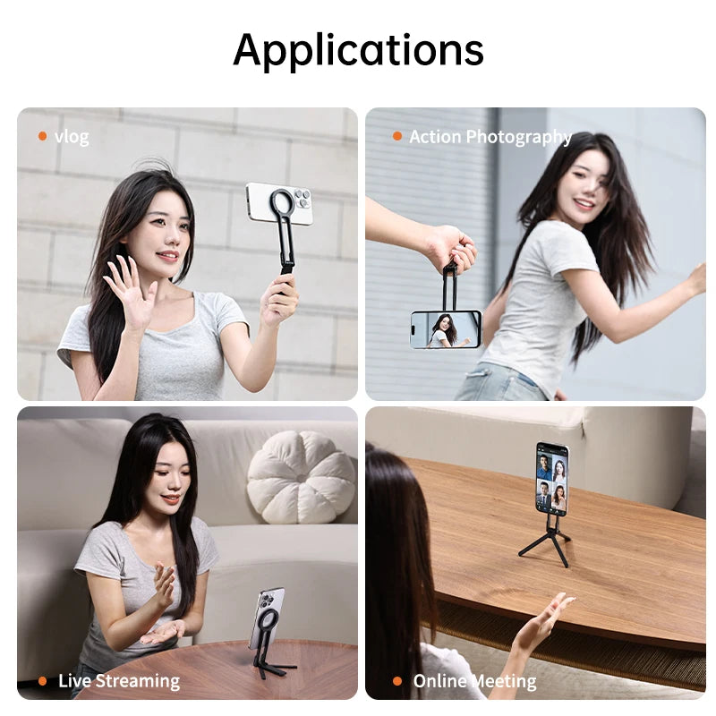 Ulanzi MA30 Carabiner Mounted Phone Tripod For iPhone Pro Max