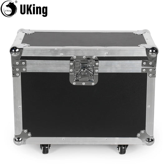 U'King Heavy Duty Flight Case With Retractable Handle And Wheels