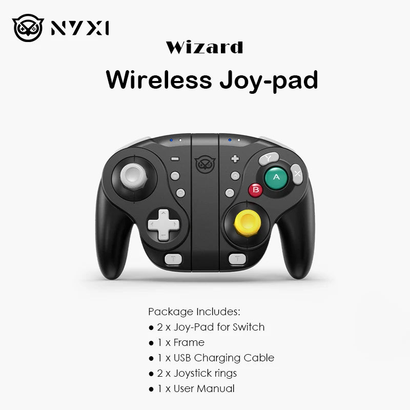 NYXI Wizard Wireless Bluetooth Gaming Controller For Nintendo Switch Models