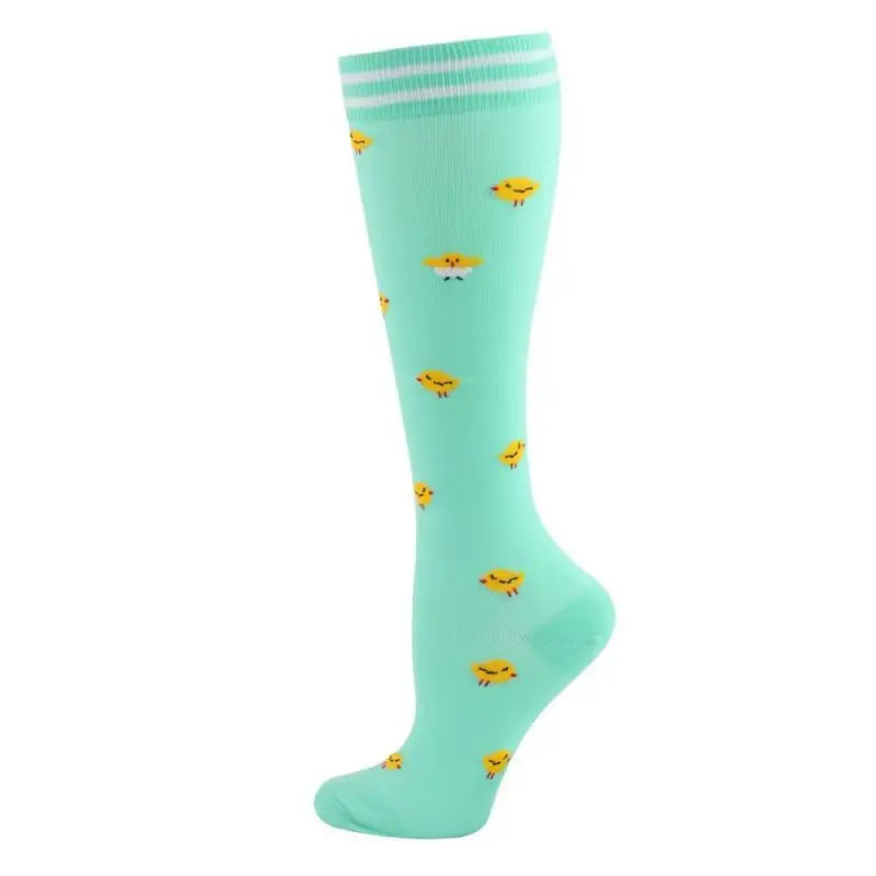 Unisex Breathable Compression Socks for Running and Everyday Wear