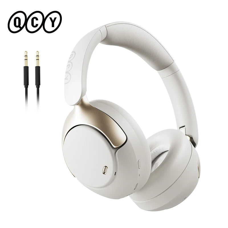 QCY H3 Pro Adaptive Noise Cancelling Wireless Over Ear Headphones