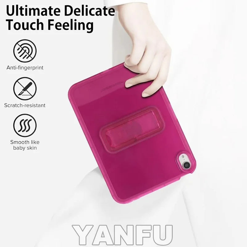 For Samsung Galaxy Tab A11 A9 plus 11 + 8.7 A8 10.5 Tablet Cover Samsung galaxy Tab A7 lite 8.7" Soft Silicon Stand Case Shell