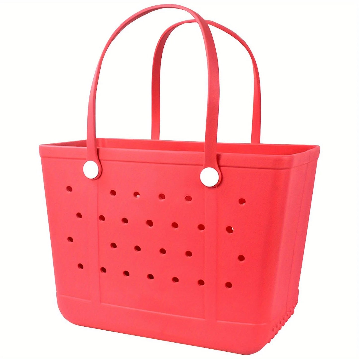 Ladies Rubber Beach Bag Sand Proof Travel Handbag Free Gift