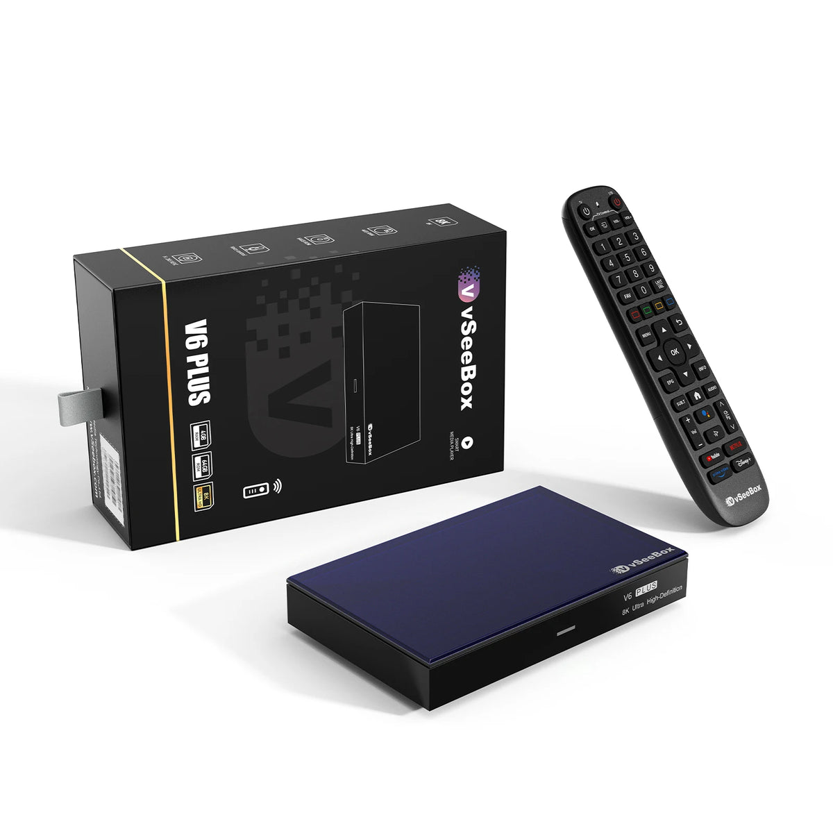 VseeCzydore V6 Plus Android TV Box With 8K Voice Control
