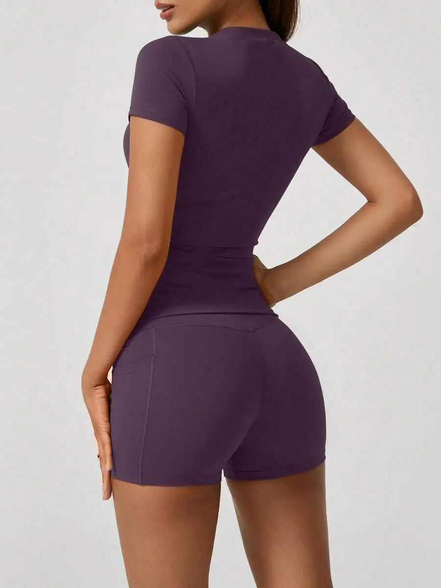 Women's Seamless High Waist Tummy Control Butt Lifting Compression Shorts