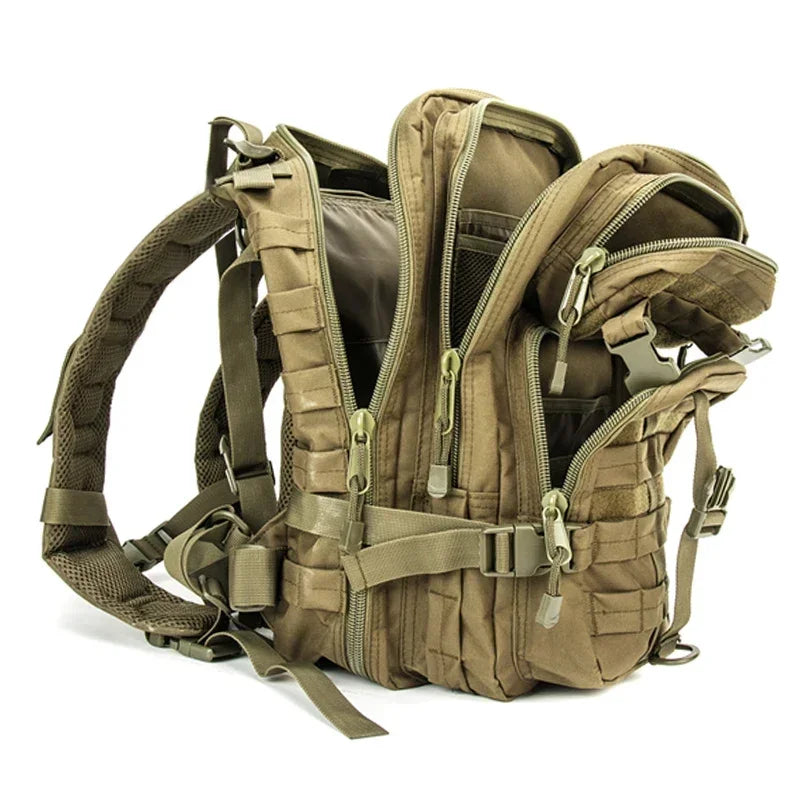 LQARMY Tactical Molle Backpack for Hiking Camping Outdoor Adventures