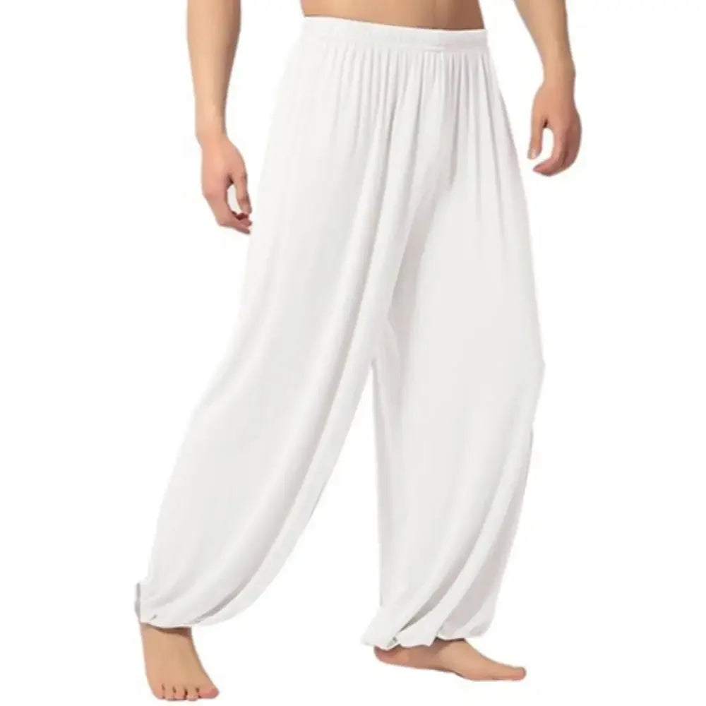 Men Pants Casual Baggy Yoga Harem Pants Summer Loose Breathable Casual Baggy Trousers Joggers Sweatpants men clothing