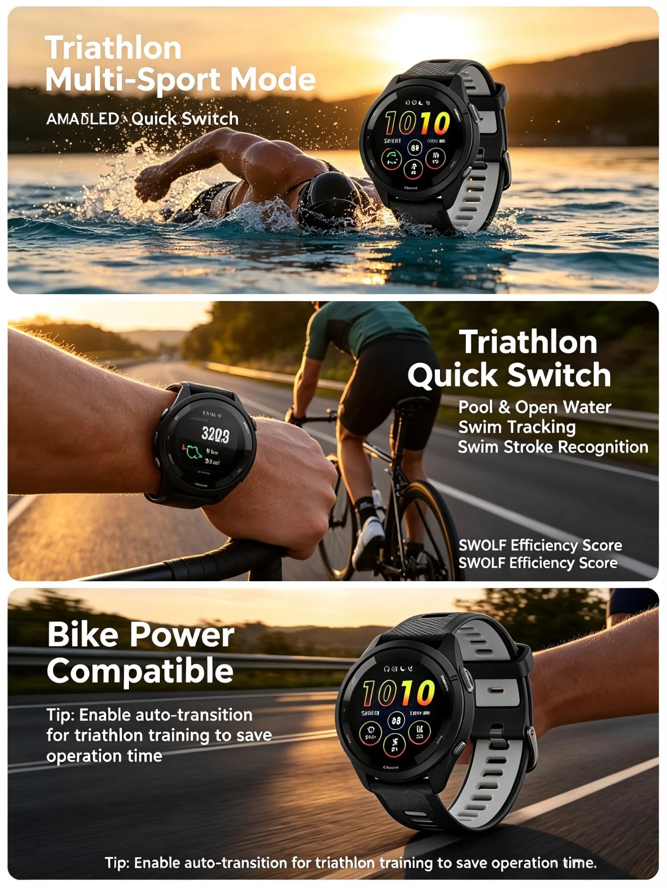 Garmin Forerunner 265 GPS Running Smartwatch Advanced Training Heart Rate